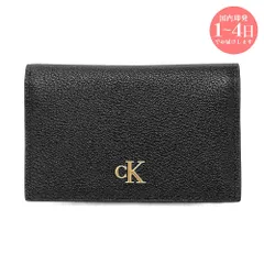 新品 Calvin Klein カルバンクライン LV04F1063G UB1 二つ折りカードケース