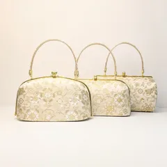 和装 着物用 バッグ 単品 フォーマル 帯地 唐草 wkg 3タイプ