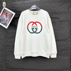GUCCI 2025新作 ロゴプリント クルーネックスウェット [本日特価|新品未使用品]
