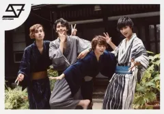 【中古】生写真(男性) SUPER★DRAGON/集合(4人)/横型・膝上・浴衣・ピース/「5th ONEMAN LIVE TOUR「MYSTIC BOOK」生写真セット 第5弾