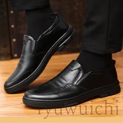 2025年最新】スリッポン 黒 メンズの人気アイテム - メルカリ