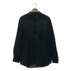 22SS MARKAWARE マーカウェア ヘンプ 長袖 シャツ 黒 915O▲ 22SS MARKAWARE マーカウェア ヘンプ 長袖 シャツ 黒 915O