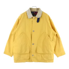 NAUTICA (ノーティカ) マレーシア製 タータンチェックライナー 襟コーデュロイ ハンティングジャケット イエローのサムネイル