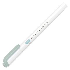 （まとめ買い）ゼブラ 蛍光ペン マイルドライナー 落ち着きマイルド マイルドミント WKT7-MM 【10本セット】