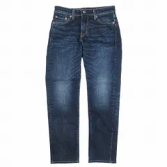 美品 2019年製 リーバイスプレミアム Levis PReMIUM 511 スリムフィット デニム パンツ ジーンズ テーパード BIG-E ビッグE 14.3oz ストレッチ 5ポケット ロゴ レザーパッチ ジーパン Gパン ボトムス W27/L32