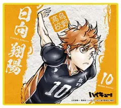【中古】紙製品(キャラクター) 日向翔陽 「ハイキュー!! 烏野高校 VS 白鳥沢学園高校 激闘!!トレーディングミニ色紙」