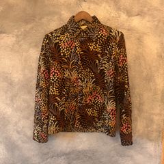 Sefr / セファ Embroidered Halva Shirt / 総柄 エンブロイダリー シャツ ジャケット Lサイズ