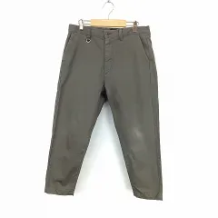 ソフネット SOPHNET. WIDE CROPPED PANTS SOPH-202015 ワイド クロップド パンツ カーキ Mのサムネイル
