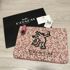 【新品】コーチ COACH ピンク クラッチバッグ