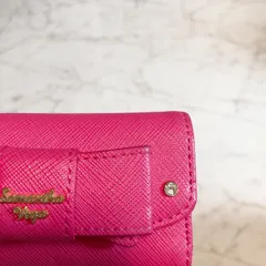 送料無料 サマンサベガ Samantha Vega キーケース ピンク リボン