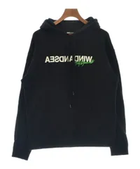 ウィンダンシー ヨウジヤマモト トレーナー 黒 バックロゴ ロゴ M 美品