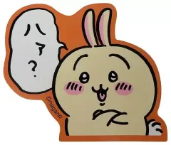 【中古】シール・ステッカー うさぎ(ハア?) ステッカー 「ちいかわ なんか小さくてかわいいやつ」 ちいかわマーケット限定