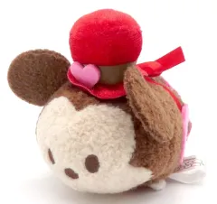 【中古】ぬいぐるみ [単品] ミッキーマウス 「バレンタイン(2020) ぬいぐるみセット ミニ(S) ディズニー TSUM TSUM -ツムツム-」同梱品