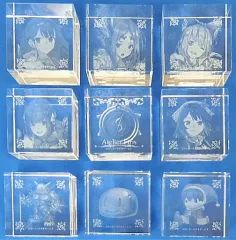 【中古】文房具その他 [単品] クリスタルペーパーウェイトキューブ9個セット 「PS4/PS Vitaソフト フィリスのアトリエ ～不思議な旅の錬金術士～ スペシャルコレクションボックス」 同梱特典
