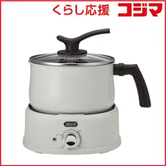 【 新品 未開封 】   ラドンナ 2WAY電気マルチポット Toffy ［プレート1枚］ K-HP4-AW 未使用 送料無料のサムネイル