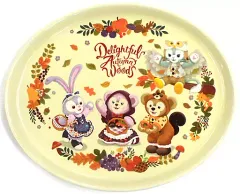 【中古】皿・茶碗 集合 スーベニアプレート 「Duffy and Friends-ダッフィー＆フレンズ- ダッフィーたちの秋のぼうけん2019」 東京ディズニーシー限定