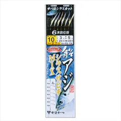 がまかつ 仕掛け FS-136 船アジシラスサビキ ミックス 6本 10-3のサムネイル
