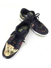 ナイキ NIKE DUNK LOW SE Black Multi-Camo メのサムネイル