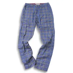 WHITE MOUNTAINEERING ホワイトマウンテニアリング 通年 ストレッチ★ チェック柄 イージー パンツ Sz.2 メンズ 日本製のサムネイル
