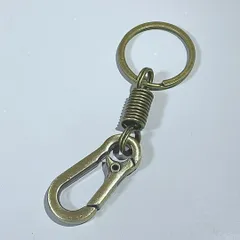 在庫ラスト バネキーホルダー キーリング 鍵 カラビナ レトロ アメカジ 古着ヴィンテージ