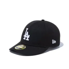 ニューエラ NEW ERA キャップ 帽子 LP 59FIFTY ロサンゼルス・ドジャース ブラック×スノーホワイトカラー カジュアル LA 13561966