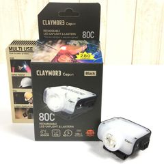 【OneSize ブラック系】 Claymore ( クレイモア ) キャップオン 80C Capon 80C 280ルーメン Usb充電 モーションセンサー機能 800Mah Ledキャップライト ヘッドランプ ランタン 投光器 Clp-8