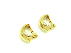 ■美品■ MONET モネ ヴィンテージ クリップ式 イヤリング アクセサリー レディース ゴールド系 DJ4217