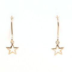 K10PG　ピアス　pierced earrings　総重量約0.2g