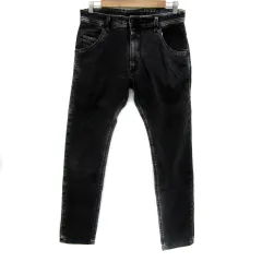 【美品】ディーゼル　KROOREY CB-NE ジョグジーンズ　w30 DIESEL(ディーゼル) KROOLEY-NE ダメージ加工 ジョグジーンズ