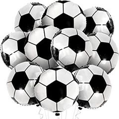 Motto Collection 10個セット サッカーテーマ バルーン 飾り付け サッカー 蹴球 風船 ヘリウムガス対応 誕生日 スポーツパーティー サッカーパーティー 応援 風船セット デコレーション (サッカー)