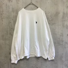 U.S.POLO ASSN. ユーエスポロアッスン　長袖Tシャツ　レディース　白　Fサイズ