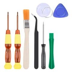 スイッチ ジョイコン 修理 道具 工具 8点 セット スティック Switch joy-con コントローラー キット 反応しない 勝手に動く