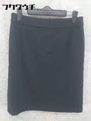 ◇ ICB アイシービー 膝丈 タイト スカート サイズ11 ブラック レディース 【中古】 【1002802459627】