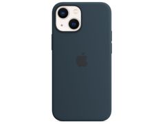 純正未開封品 APPLE iPhone 13 mini Silicone Case Abyss Blue MM213FE/A