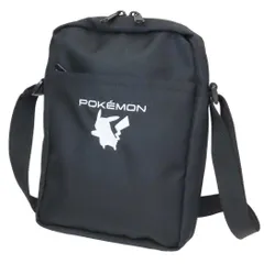 【メール便】ポケットモンスター ショルダーバッグ 縦型ショルダーバッグ クロ ピカチュウ ポケモン マルヨシ カジュアルショルダー キャラクター グッズ 