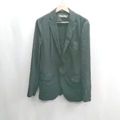 ◇ ⊇ nano universe ナノ ユニバース 長袖 ジャケット サイズM ブラック レディース E  【1410100016730】