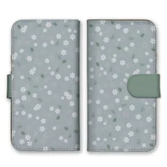 iPhone15ProMax ケース 手帳型 iPhone15 プロマックス スマホケース 小花柄 お花 フラワー柄 くすみカラー 大人かわいい 大人女子 フェミニン おしゃれ カラー05