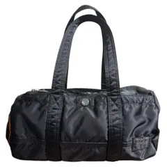 美品 PORTER ポーター 吉田カバン タンカー ミニボストンバッグ ブラック メンズ レディース 古着 中古 USED