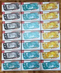 ニンテンドースイッチライト Nintendo Switch lite　空箱　21箱　保証印なし②