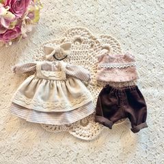m374 メルちゃん•ソランちゃん ハンドメイド 服
