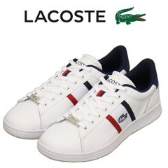 LACOSTE (ラコステ) WMS SFA0019 CARNABY SETCGR1251 AP SFA レディース レザースニーカー 407 WHTxNVYxRED LC390 UK6.5-約25.5cm