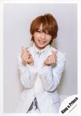 【中古】生写真(ジャニーズ) King ＆ Prince/岩橋玄樹/上半身・衣装白・両手グー・体正面/シングル「Memorial」MV＆ジャケ写撮影オフショット/公式生写真