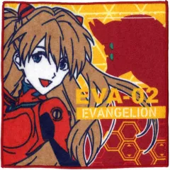 【中古】雑貨 式波・アスカ・ラングレー/ハンドタオル タオルアソート 「一番くじ エヴァンゲリオン エヴァパイロット、集結!」 G賞