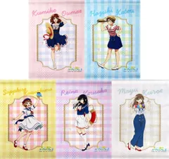 【中古】タペストリー 全5種セット A3タペストリー 「セガ ラッキーくじオンライン 響け!ユーフォニアム3」 B賞