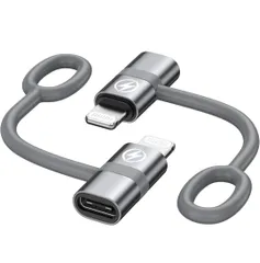 RAVIAD Type C to ライトニング 変換アダプタ (2個セット) 36W PD急速充電 PDチップ搭載 高速データ転送 USB-C i-Phone 変換コネクタ