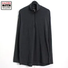 90s USA製 vintage patagonia CAPILENE ハーフジップ ハイネック 長袖Ｔシャツ メンズ 表記XLサイズ