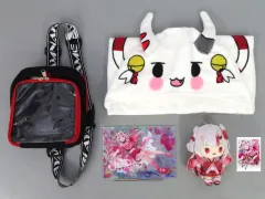 【中古】グッズセット 百鬼あやめ 誕生日記念フルセット 数量限定ver.(直筆サイン入りチェキ風ブロマイドカード付き) 「バーチャルYouTuber ホロライブ 百鬼あやめ 誕生日記念2024」