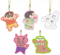 【中古】キーホルダー 全5種セット ジュエリーマスコット3 「クレヨンしんちゃん」
