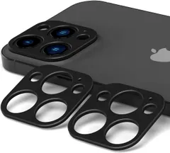 新品 【2枚セット】iPhone 14 Pro / iPhone14 Pro Max 用 カメラレンズカバー カメラ保護 フィルム iPhone 14 Pro / iPhone14 Pro Max 対応 アルミ合金製 耐衝撃 キズ防止 薄型 ケース干渉せず カ