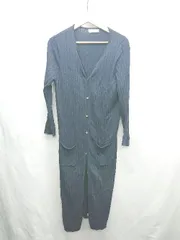 ◇ ⊂ any SiS エニィスィス ロング丈 長袖 カーディガン サイズ2 ネイビー レディース E  【1501230025768】